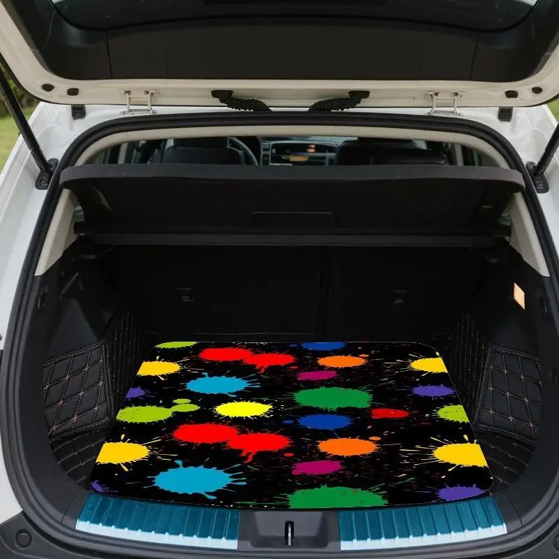 All Weather Trunk Protection Cargo Liner, Maintaining A Pristine Trunk Interior Universal Car Trunk Mat, Stylish Vehicle Interio