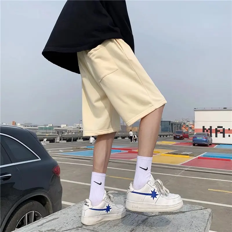 Summer versatile high waisted buckle design, sporty and casual shorts, wide leg pants