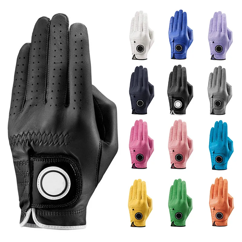 

Golf sheepskin gloves are soft and delicate, comfortable and non-slip golf balls