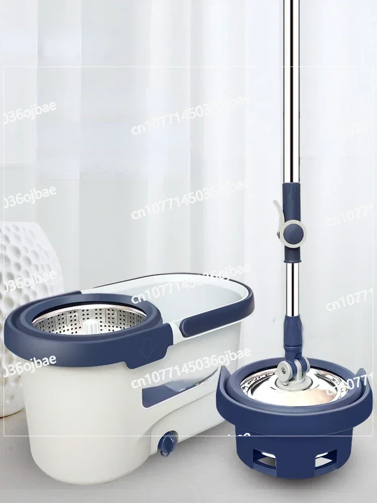 No Need for Manual Cleaning or Drying. Home Rotating Mop with Automatic Mop Bucket