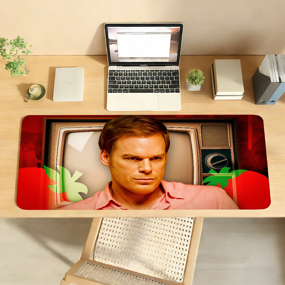 Dexter Morgan Mouse Pad Non-slip Locking Edge DeskMat PC Laptop Accessories Rubber Office Keyboard Large Game XXL Carpet