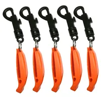 Safety Whistle with Clip for Boating Camping Hiking Hunting Scuba Diving Outdoor Emergency Survival Rescue Signaling
