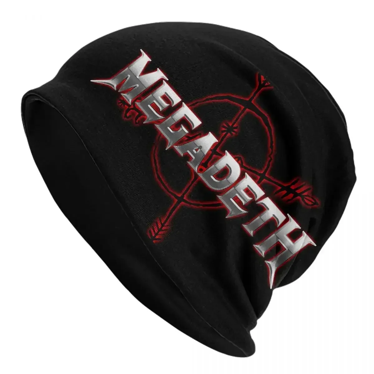 Luxury The Megadeth Metal Band Warm Knitted Cap Hip Hop Bonnet Hat Autumn Winter Outdoor Beanies Hats for Unisex Adult