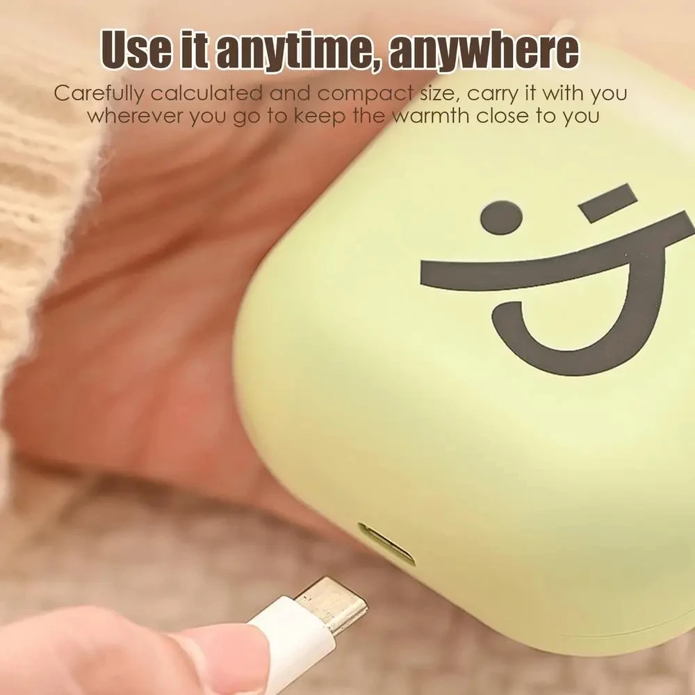 Xiaomi Pocket Hand Warmer Winter Hand Warmer USB Rechargeable Long Life Outdoor Warm Hand Warmer Girl Gift