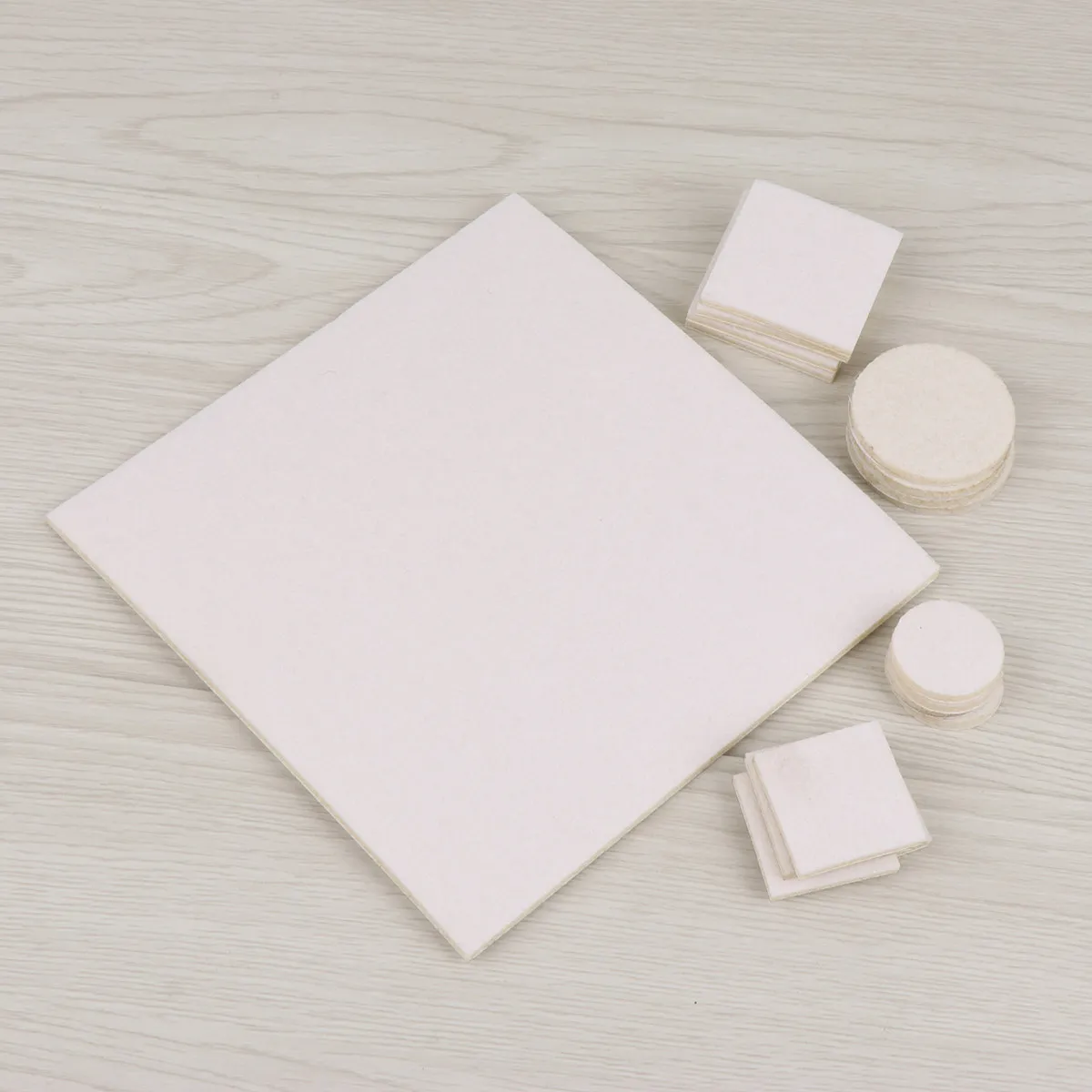 130pcs 3Mm Thickened Felt Furniture Pads For Table Chair Anti-Slip Sticker Durable Protection Mat For Furniture Legs