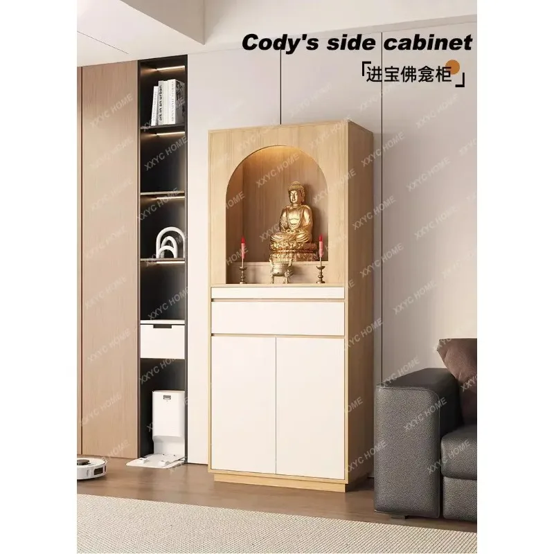 XXShrine offering table Modern small Buddha statue display cabinet Offering table Shrine cabinet