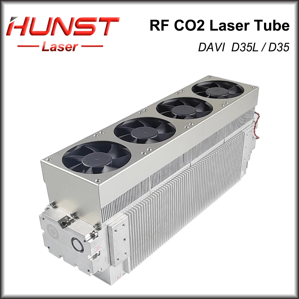 Hunst 10600nm 40W Radio Frequency Laser DAVI Co2 RF Laser Source D35 10.6um for Co2 Laser Marking & Engraving Machine