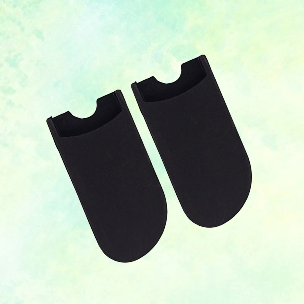 

2Pcs Rubber Sax Thumb Rest Cushion Durable Stretchy Fit Reduce Finger Strain for Saxophone Musical Accessories