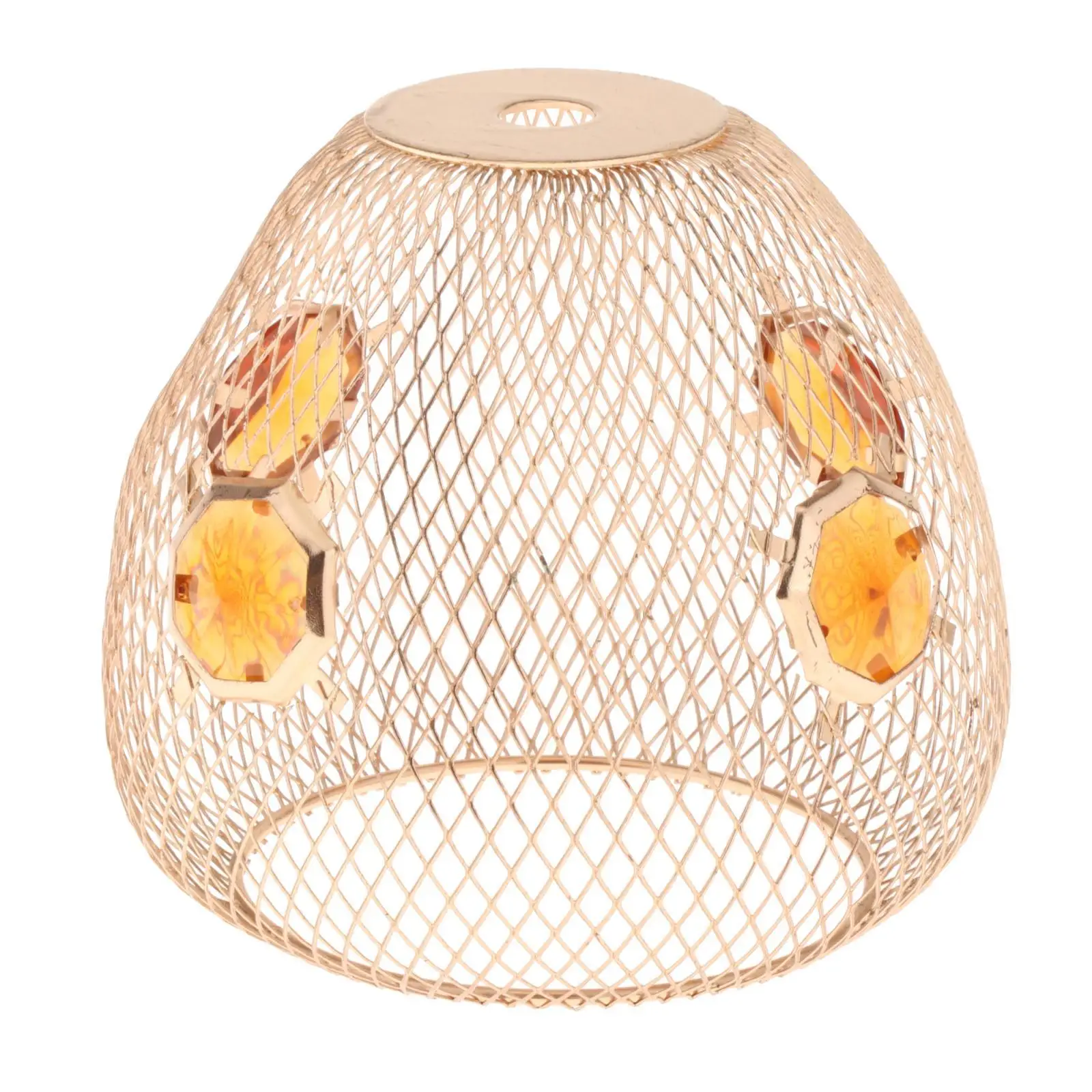 Pendant Lamp Shade Hanging Light Cover Lampshade Hollow Out Light Bulb Cage