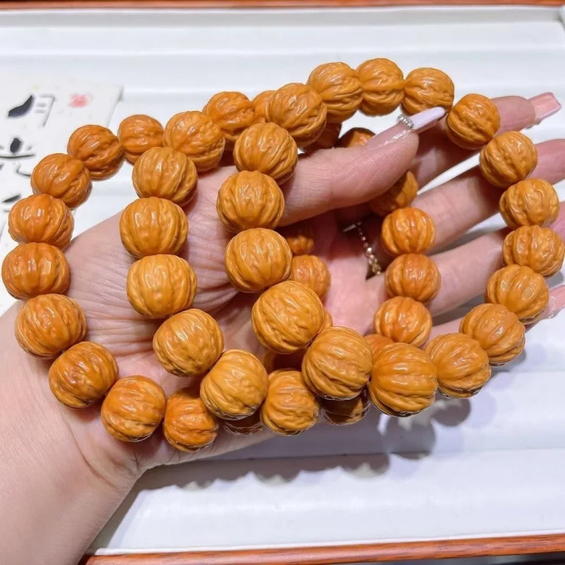 

Zhengzongda Coarse Band Crafts Monkey Head Jingbaleng Bracelet Men's Hand Toy Buddha Beads Small Walnut Monkey Head Bracelet Pho