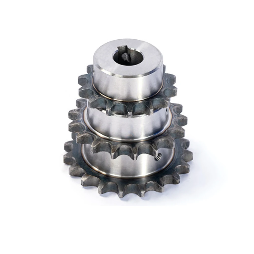 1PCS 26/27/28/29/30/31/32/33/34-40 Teeth 08B Industrial Drive Sprocket Wheel 45# Steel Chain Gear Keyway Bore 18-40mm M6 M8 M10