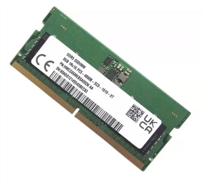 For SK Hynix DDR5 8G 16G 4800 Notebook SODIMM Memory Stick 1.1V Low Voltage Laptop RAM