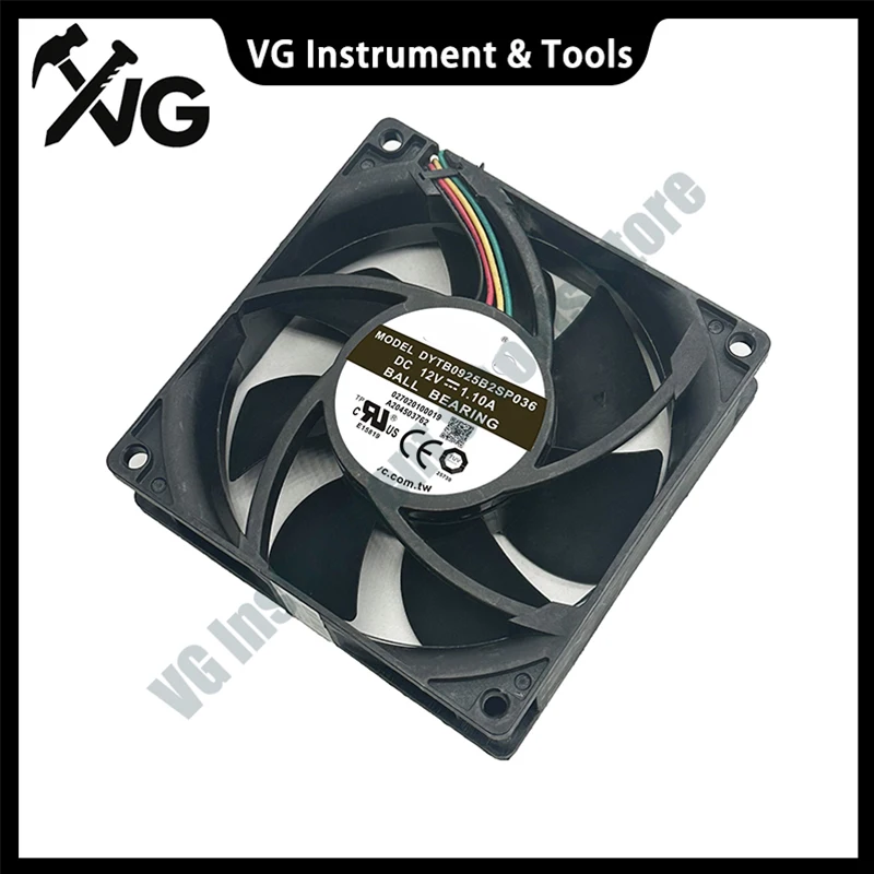 BRAND NEW FOR AVC DYTB0925B2SP036 DC 12V 1.10A 9cm 9025 90*90*25mm 4-Wire Cooling Fan