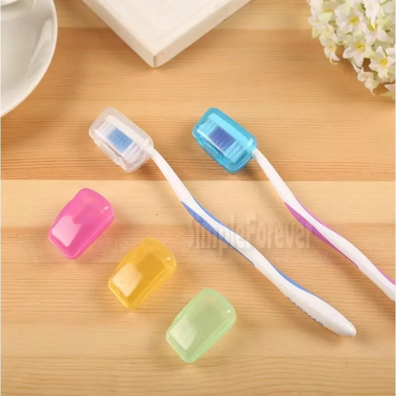 Portable Toothbrush Head Cover Holder Travel Hiking Camping Brush Case Protect Hike Brush Cleaner