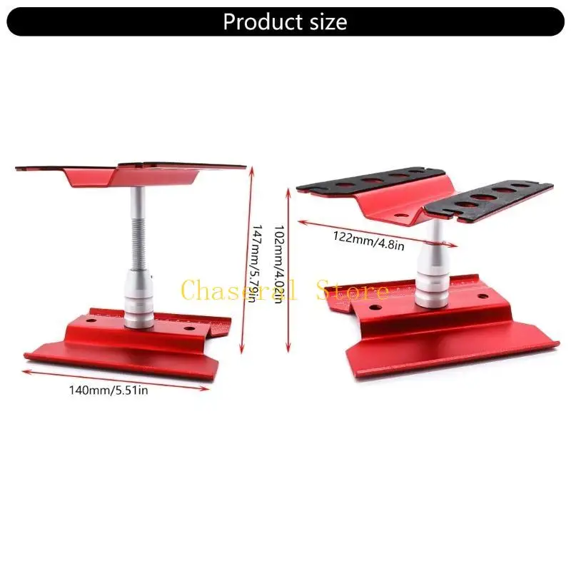 E7CE Adjustable Toy Car Work Stand Repair Station for Maintenance and Tuning Practical Car Work Station for 1/8 1/10 Model Car