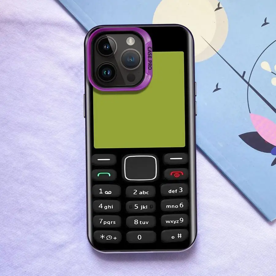 Casing Ponsel Kreatif Canggih untuk iPhone 15 Plus 16e 17Air 13 14 12 16 17 Pro Max XR XS 11 Penutup Belakang Ponsel