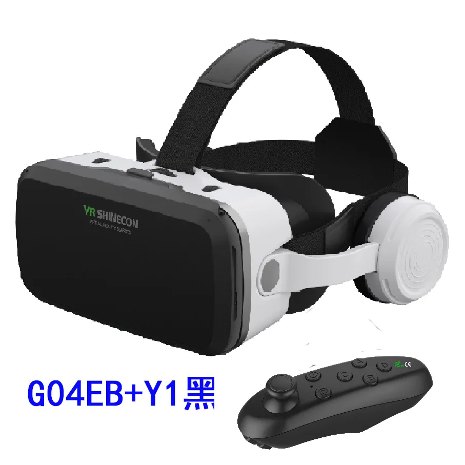 VR Shinecon Virtual Reality Casque Helmet 3D Glasses For Smartphone Smart Phone Headset Goggles Binoculars Video Game Wirth Lens