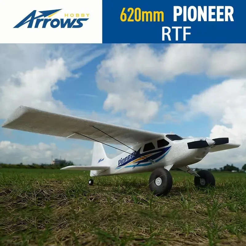 Blue Arrow 620mm Pioneer Beginner'S Guide To Fixed Wing Rc Remote Control Electric Model Aircraft Adult Children Outdoor Toy