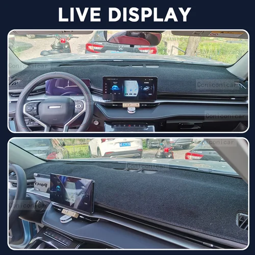 Imagen 2 del producto Para Haval H6 2022-2024 cubierta para salpicadero de coche estera antideslizante parasol cojín protector DashMat Pad ANti-UV accesorios interiores