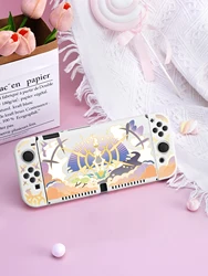 Creator God Protector Case for Nintendo Switch OLED, NS Game Accessories,Handheld Separable Shell for NS Joycon,Switch Cover