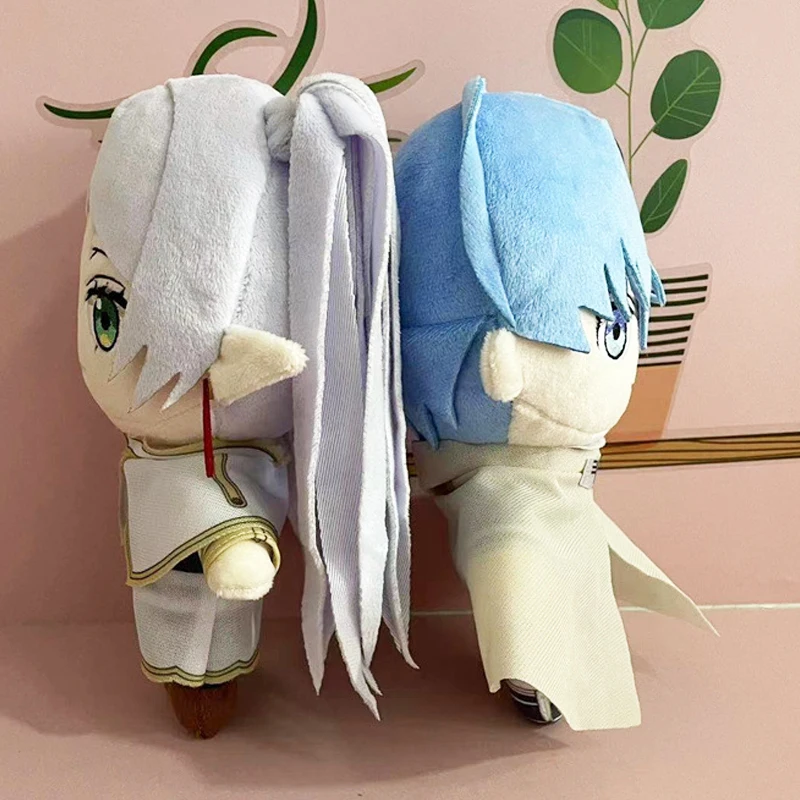 Frieren: Beeyond Journey's End ألعاب من نسيج مخملي محشوة دمية الحيوان Frieren Himmel الكرتون وسادة لينة بلوشي تمثال مروحة هدية عيد ميلاد