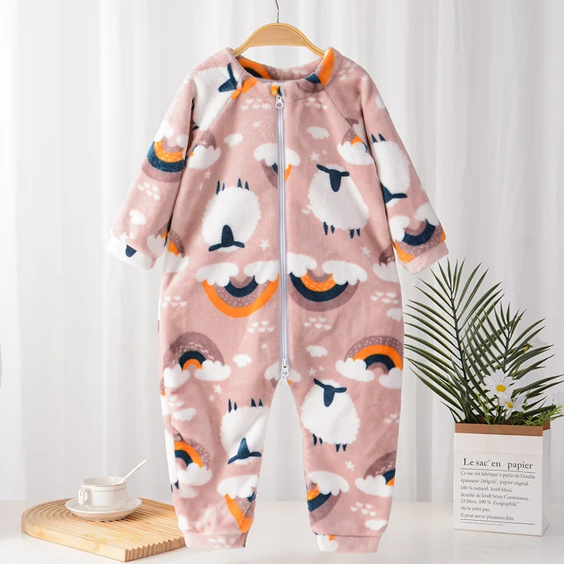Schattige teddybeer fleece pyjama voor kinderen • Kinder World