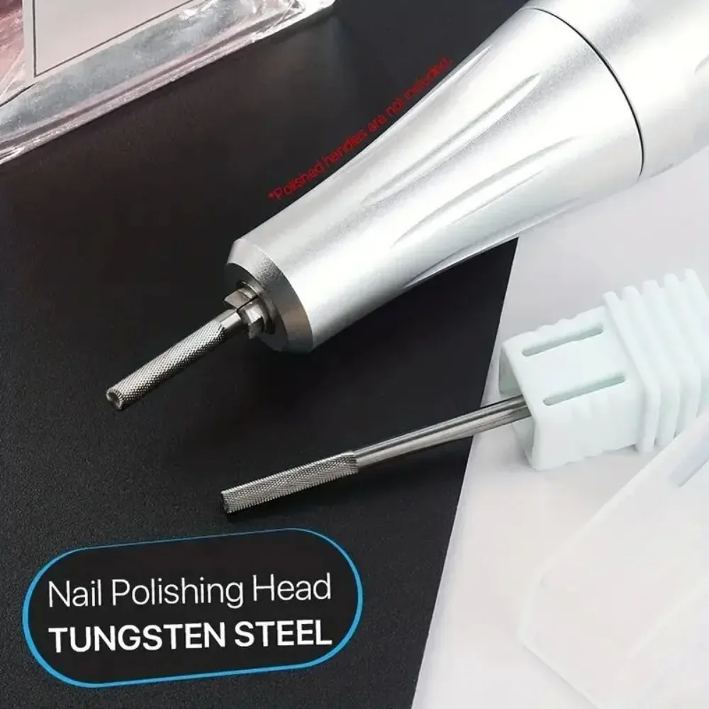 1個 タングステン鋼ネイルドリルビット 3XF ネイルファイル ジェルポリッシュ除去 バリ取り 電動マシン用 キューティクルクリーンツール
