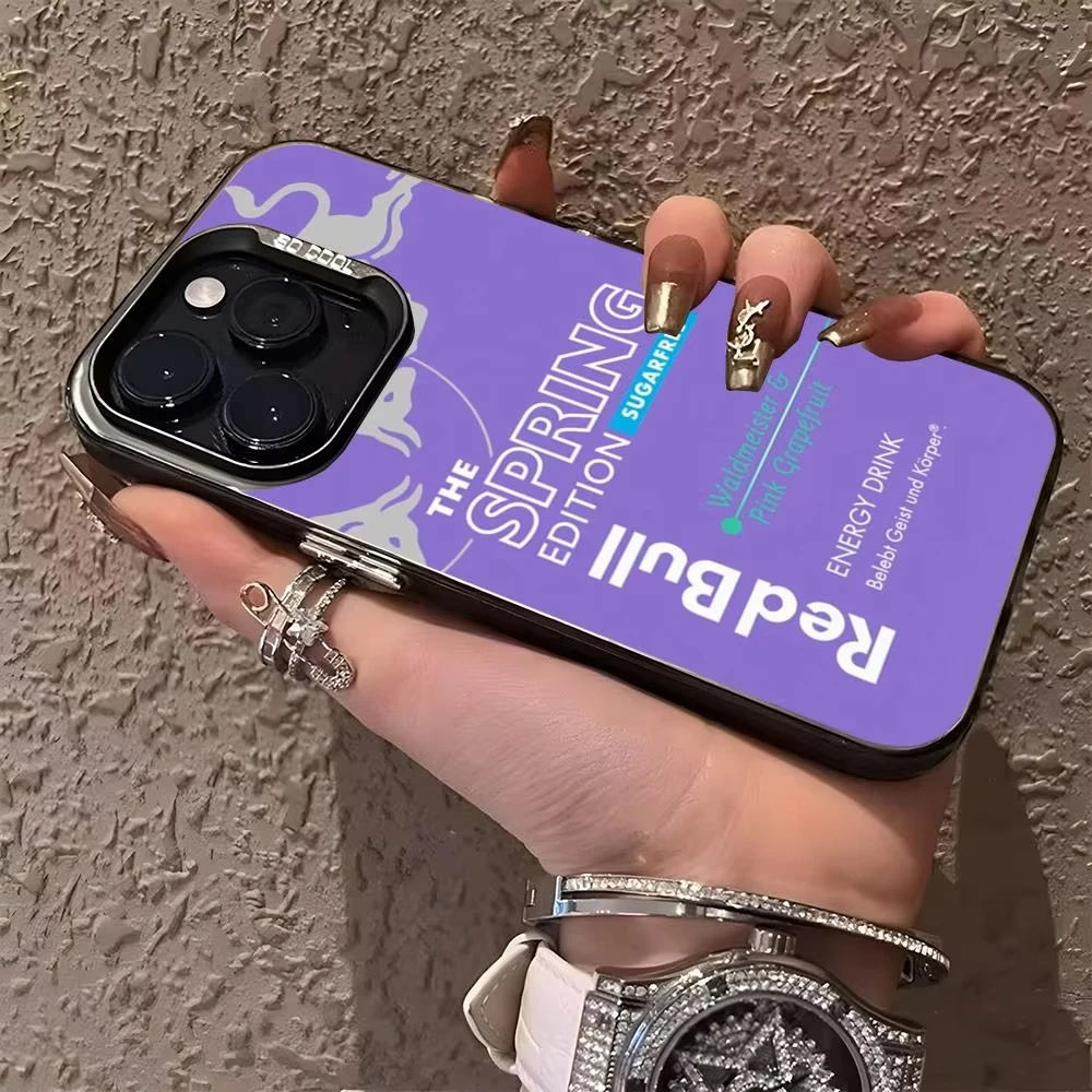 Fashion Red Logo B-BullS Mouse Pad Phone Case For iPhone 17 Pro 16 15 14 13 12 11 Pro Max Plus 16E 17 Air Shockproof Back Cover