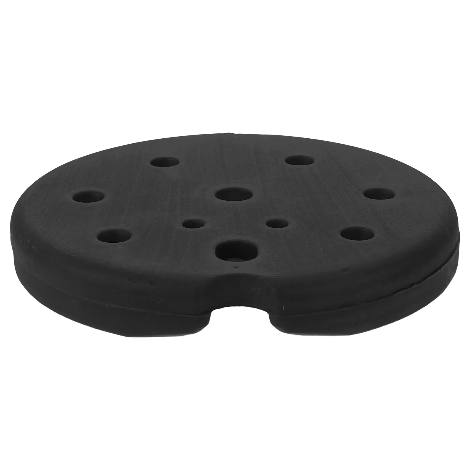 

Round Floor Lamp Base Heavy Duty Weighted Plastic Plate for Stable Standing Lamp Desk Light Replacement DIY Adjustable Lighting