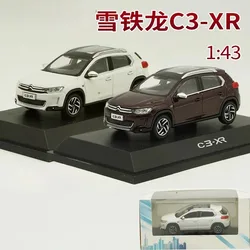 Original 1:43 Citroen C3-XR SUV Simulation Alloy Car Model Static Collection Decorated Holiday Gifts Toys