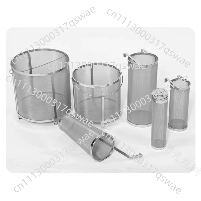 Stainless Steel Malt Filter Tube Home Brewing Bucket Strainer For Beer Grape Wine Rice Wine Boiling Filtration Tool