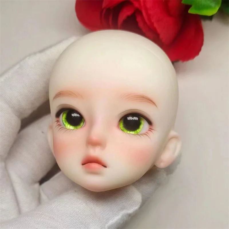 Brinquedo de maquiagem bonito da boneca para meninas, acessórios de vestir, pele branca, BJD, 1/6, 26cm, novo