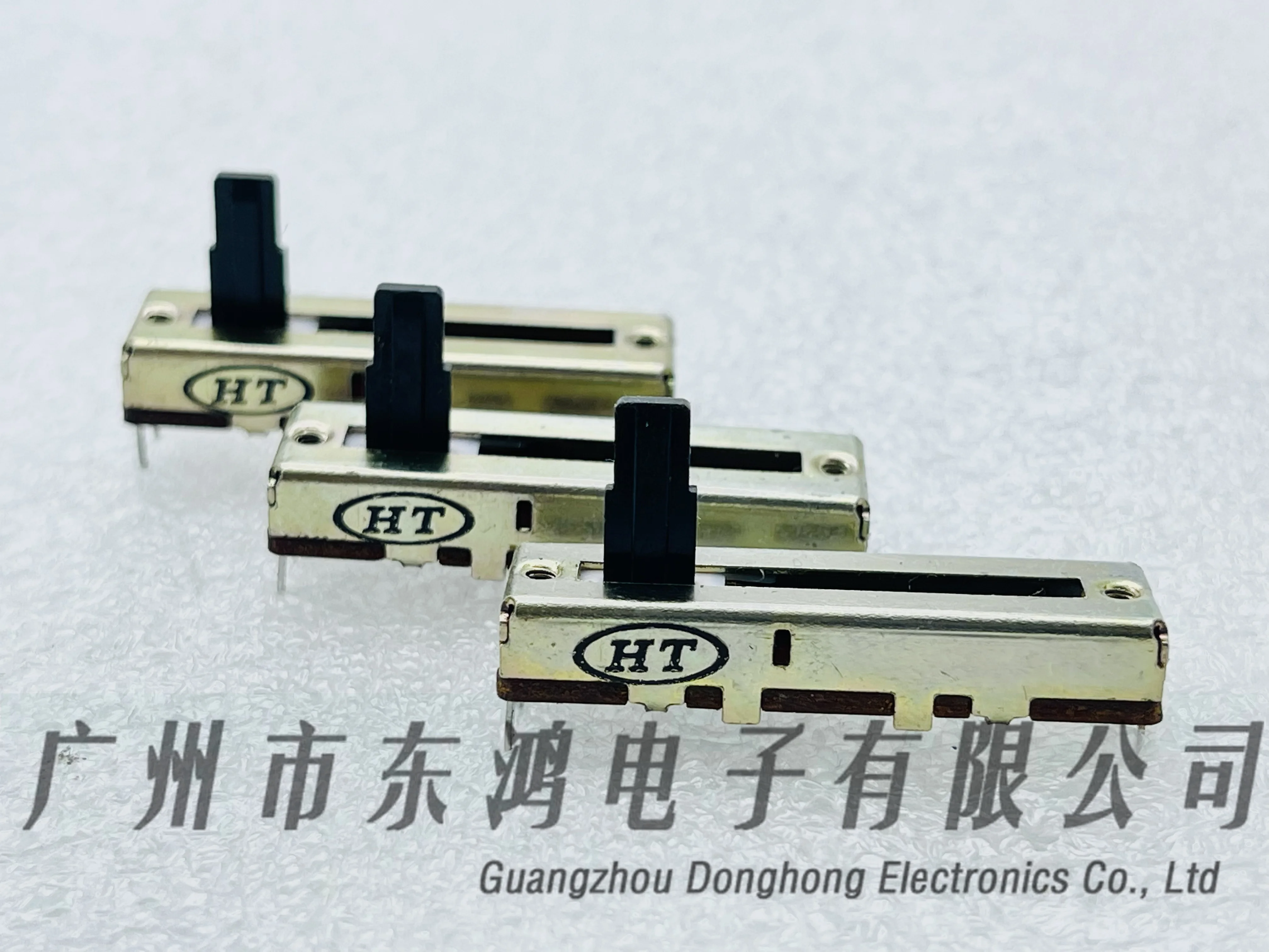 1 PCS Premium Direct slide 35mm potentiometer single coupled B10K mixer Volume control 3 pin shaft length 10mm