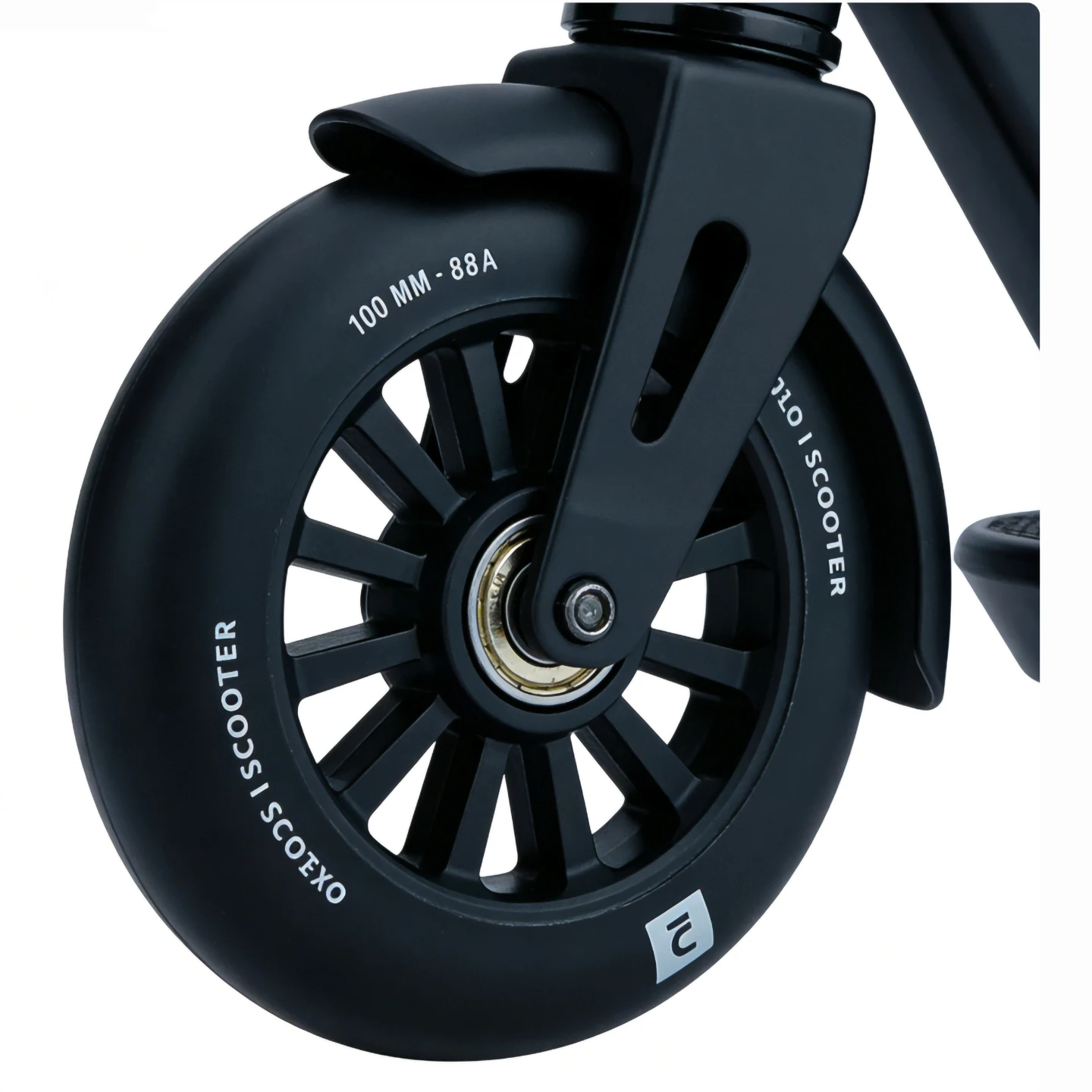 100mm Universal PU-Räder Geräuscharm Verschleißfest Nicht-Markierende Lenkrollen für Trolley-Wagen Regal Werkzeugkasten Möbel Ersatz – Detail 6