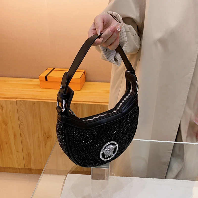 

Classic Elegant Women's Messenger Bag, Leather Crossbody Shoulder Bag, Stylish Ladies Handbag