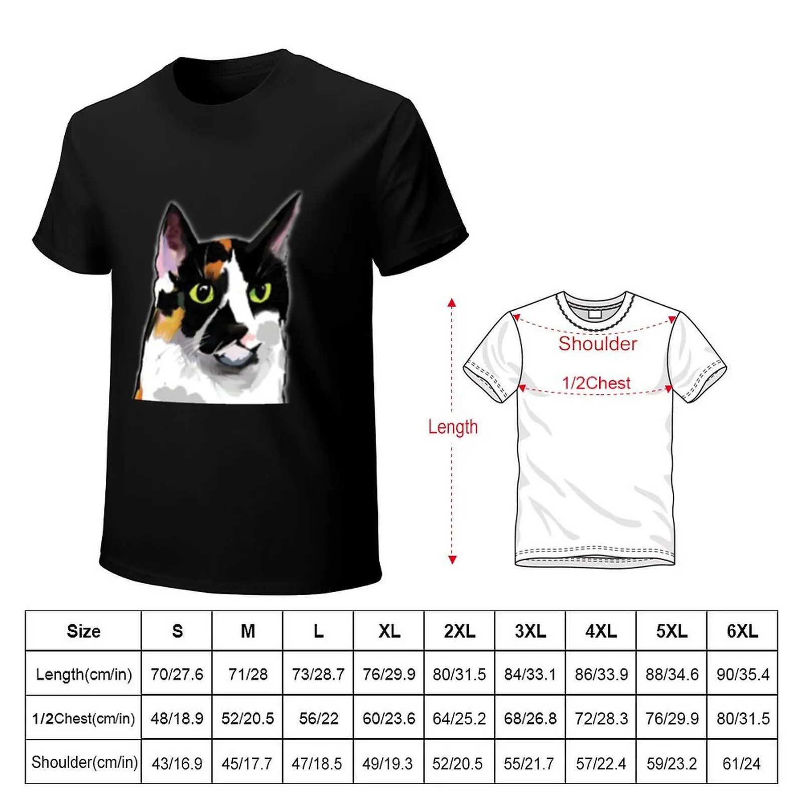 Old Grumpy Meow Face T-Shirt Breathable Travel T-Shirt
