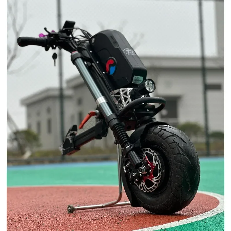 High Quality Sports Wheelchair Accessories Electric Front Wheel Manual Trailer Head Wheel Drive Electric Handcar
