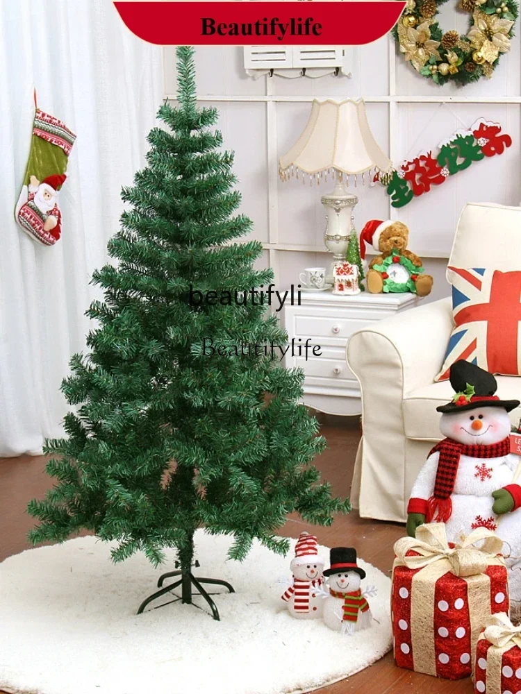 150cm Green Encryption PVC Bare Christmas Tree Encryption 350 BranchesH