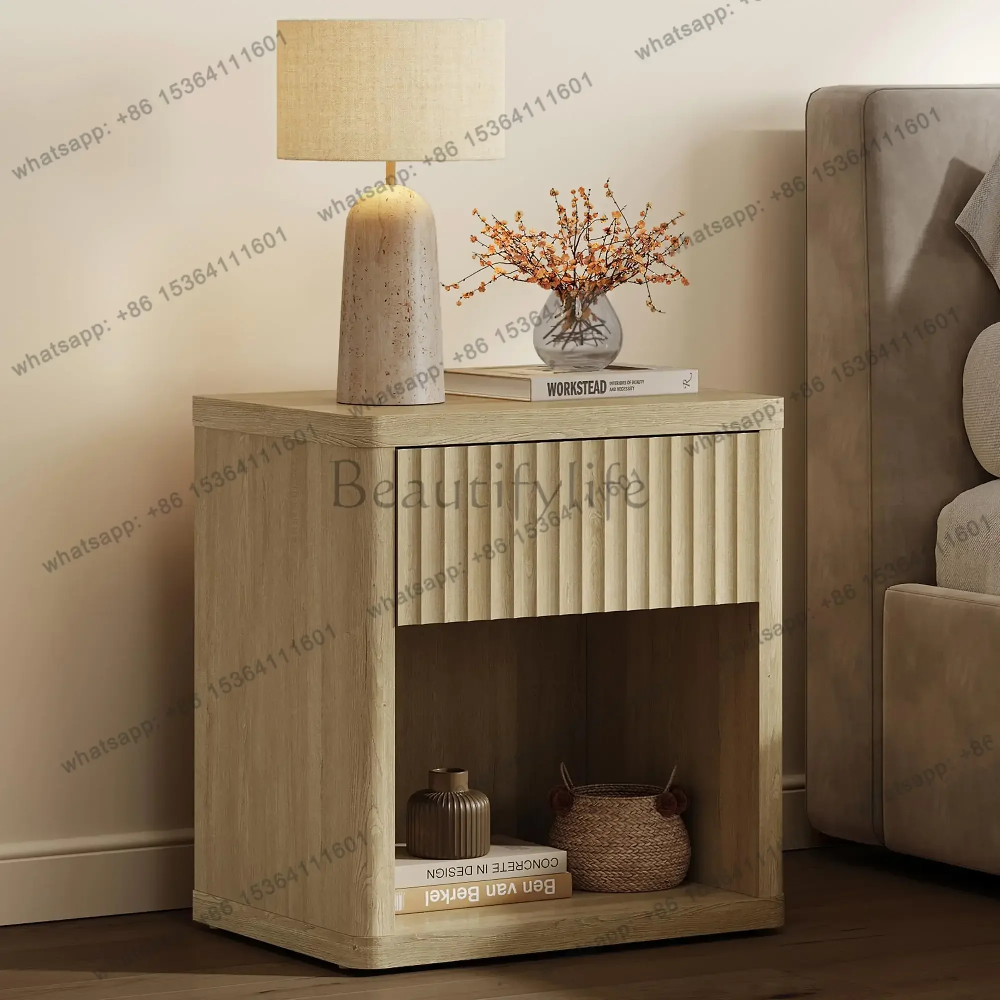 Factory Direct Night Stand With Large Drawer 24