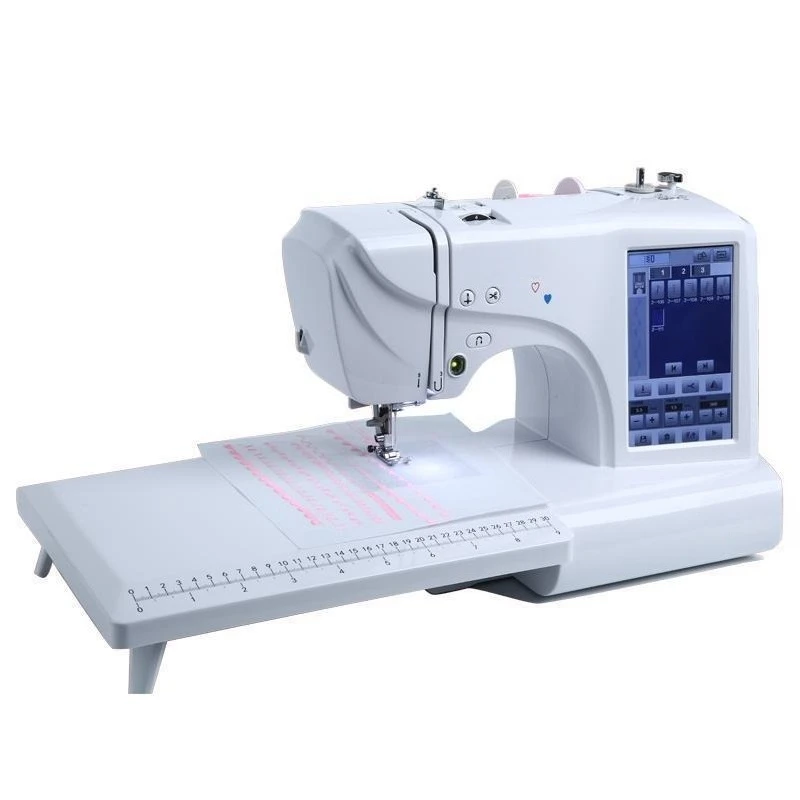 Household embroidery machine foot step energy saving, computer automatic eat thick silent sewing embroidery machine