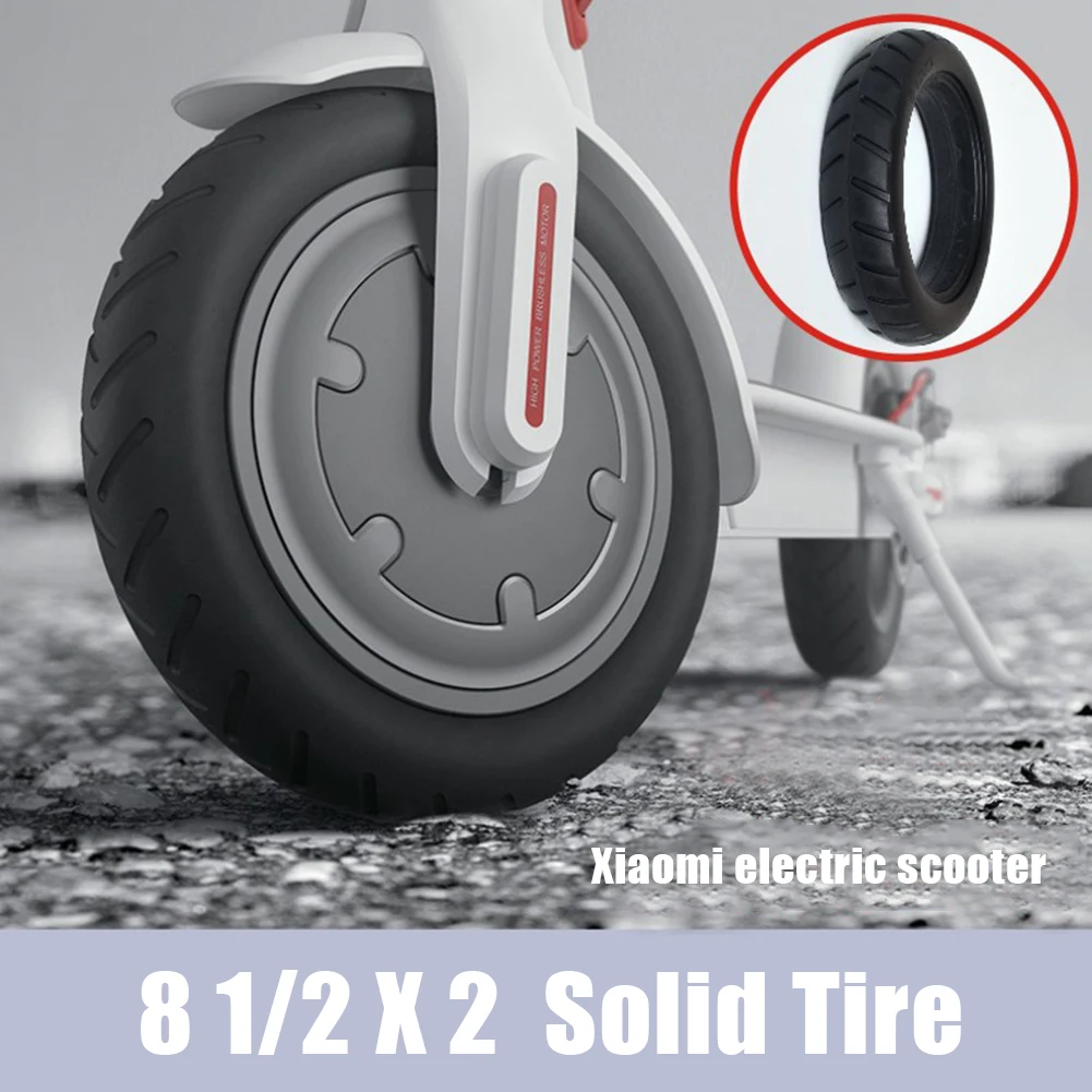 8.5 Inch Electric Scooter Solid Tyre Thickened Durable 8 1/2X2 Non-Slip Tires For Xiaomi M365/1S/Pro/Pro2 Scooters Accessories