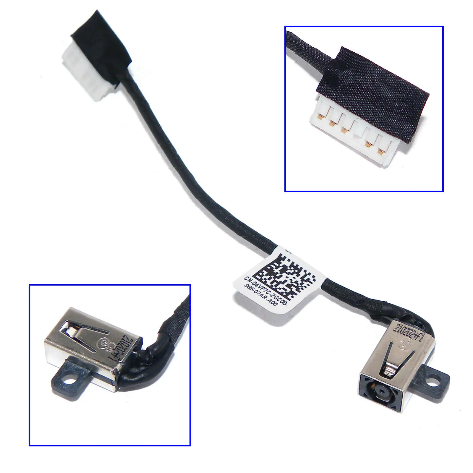 

0231X7 for DELL 3511 3510 3515 3520 3525 power charging interface head cable length 7.8CM