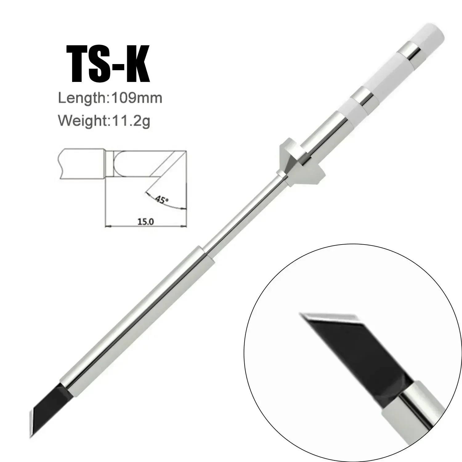 Imagem -06 - Aplicável para Pine64 Ts101 ts Black Chrome Ferro de Solda Substituição Vários Modelos de Alta Qualidade sem Temperatura Salto Tip