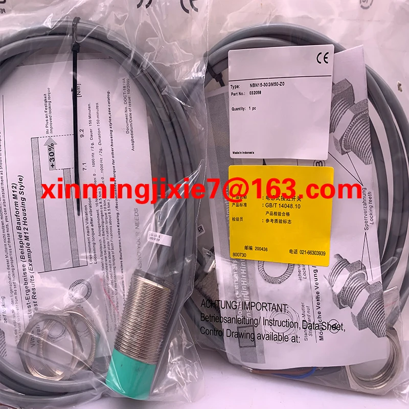 in stock sensor NBN50-FP-B3B-P1-V1 NBN50-FP-B3B-P3 NBN15-30GM60-NO  proximity switch original quality guarantee