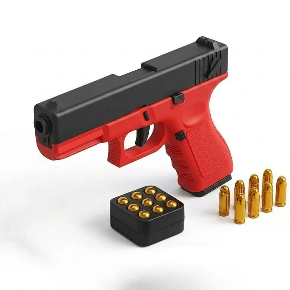 Fidget Toys Stress Shot Toy Gun For Kids Toy Pistol Look Real Hand Gun Christmas Gift Automatic Pistol
