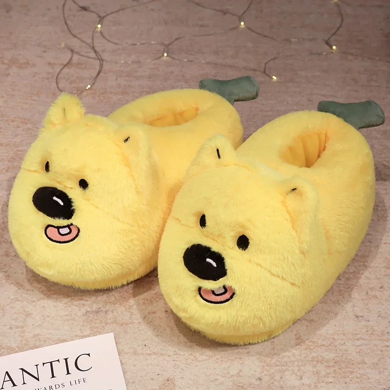 Kawaii 35cm Cute Dog Room Multicolour Super Soft Shoes Plush Toys Funny Simulated Animals Baby Christmas Gifts