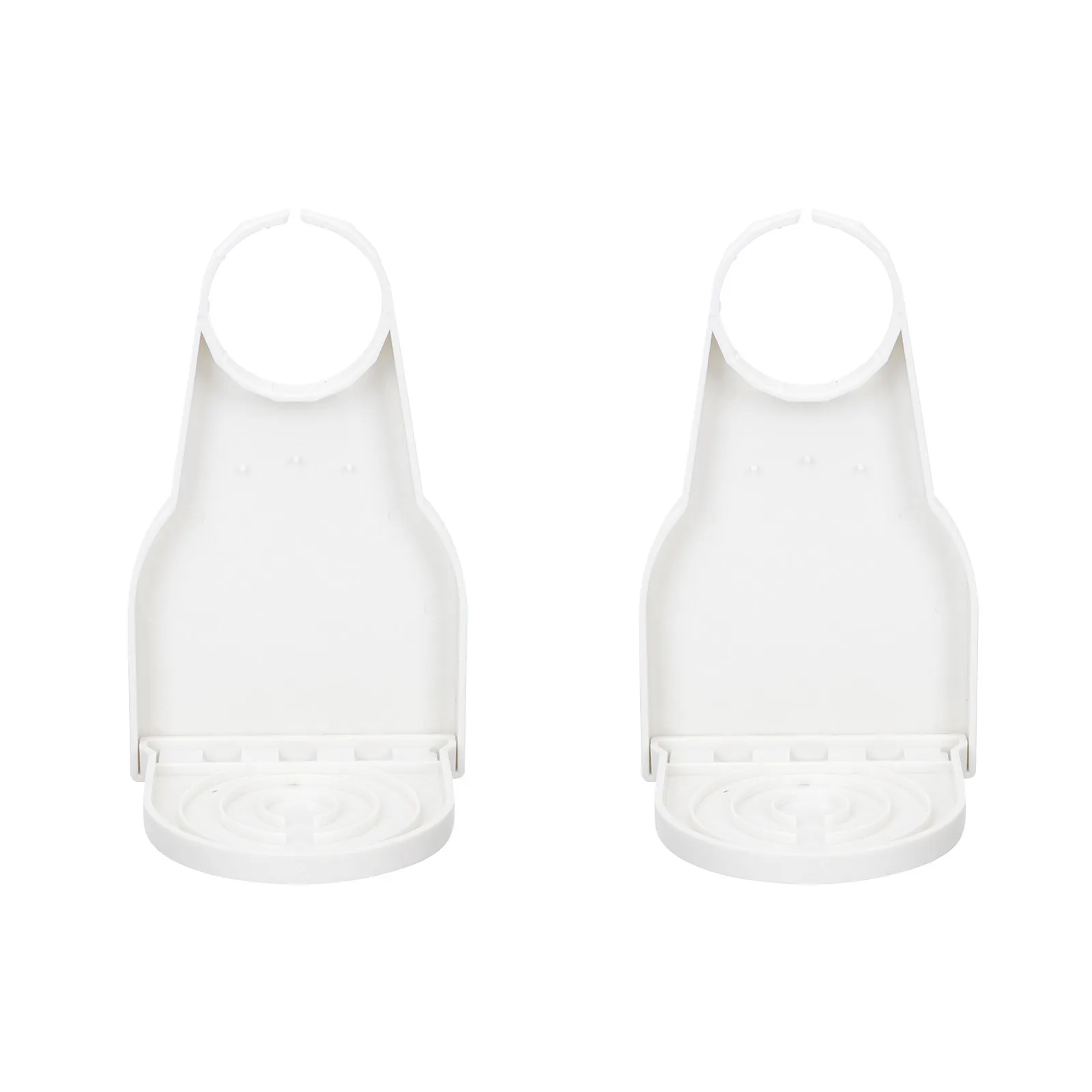 

2Pcs Plastic Laundry Cup Holder Drip Catcher for Soap Dispenser Softener Bottle Spouts Drip Collection Tray Laundry Room