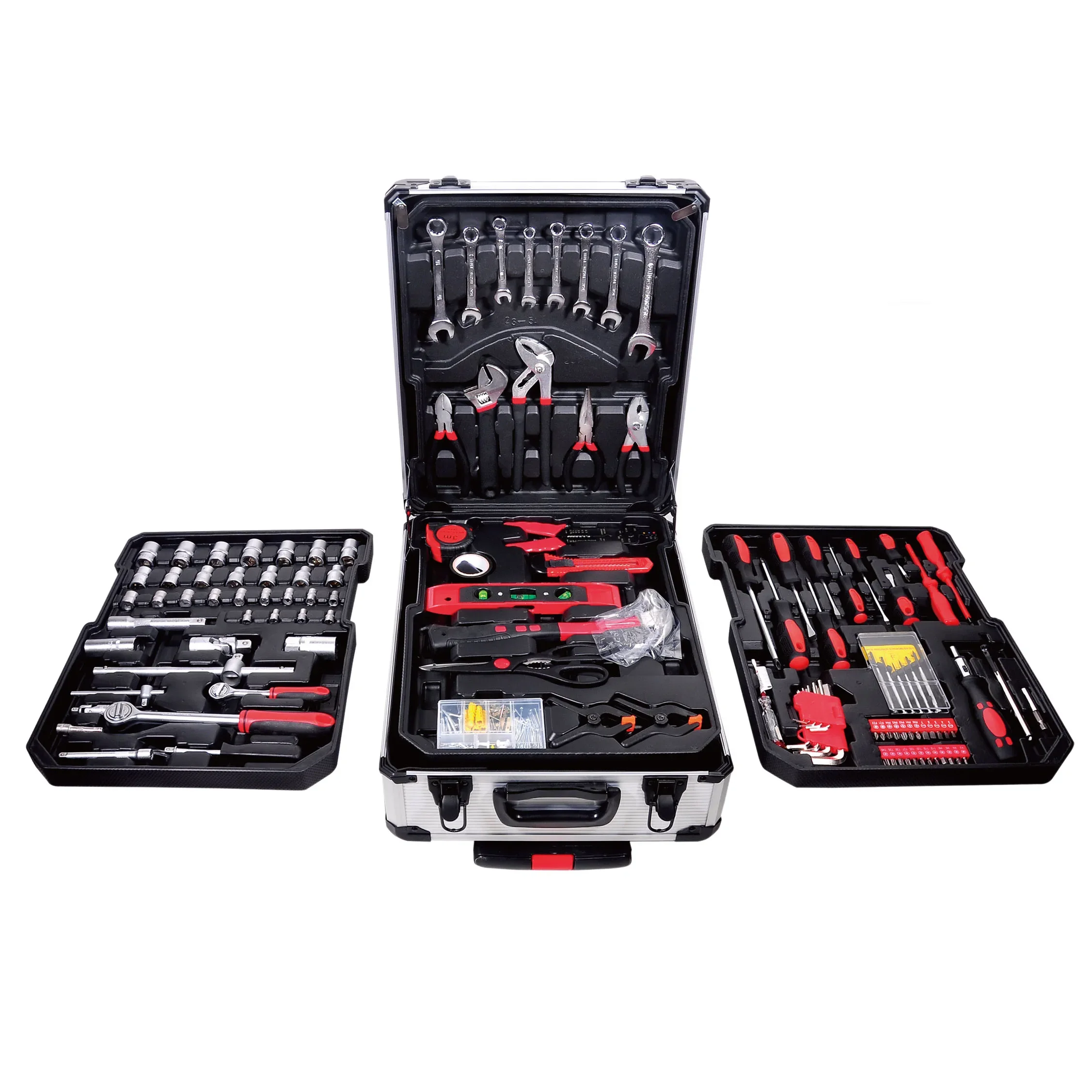 

l 187 in 1 Mechanic Car Repair Hand Tool Kits Box Spanner Socket Gear Ratchet Wrench Auto Maintenance Home Combination Tool Set