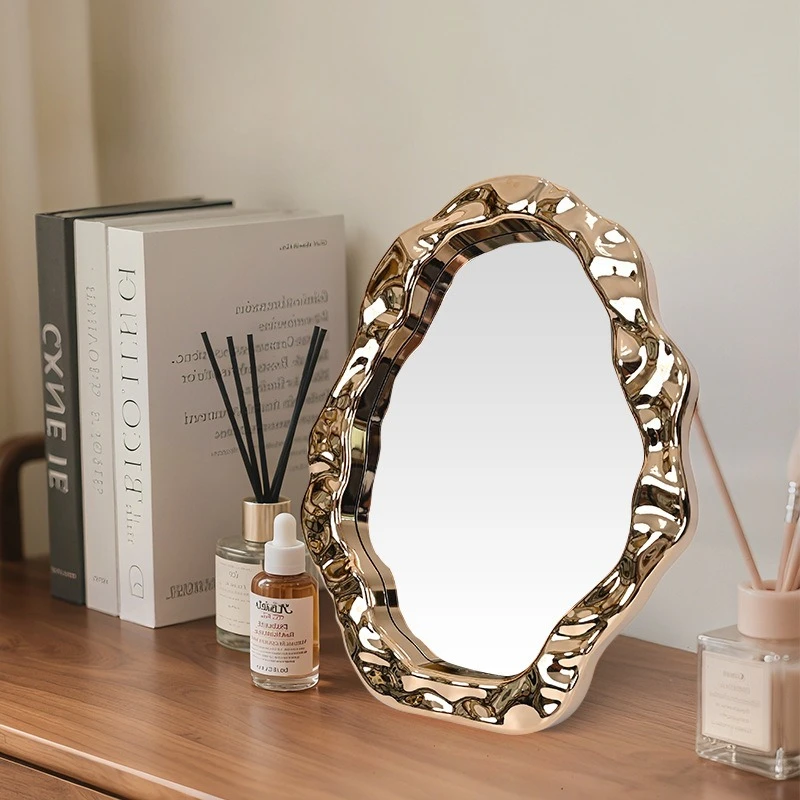 Simple Hand Mirror With Living Room Decorations Bedroom Design Whole Height Mirror Wall Home Decor Aesthetic Spiegel Mirroring