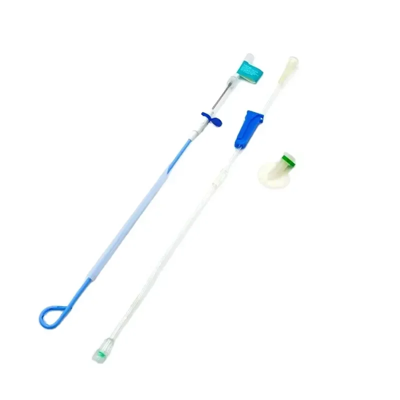 DIALL Latest Design Scientific Multipurpose Pigtail Drainage Catheter PU Material Medical Surgery Use 20cm 6Fr-16Fr EOS